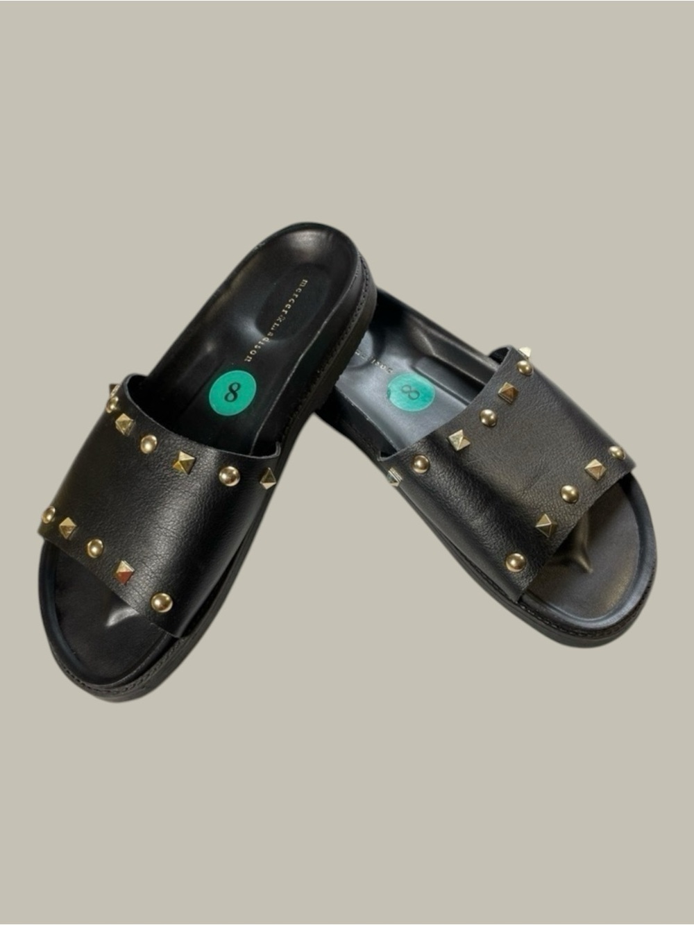 Mercer & Madison black slides
